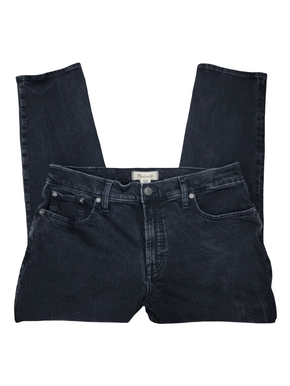 Madewell Mid-Rise Perfect Vintage Mom Jeans Faded Black Retro Women’s Size 31 - Picture 6 of 17